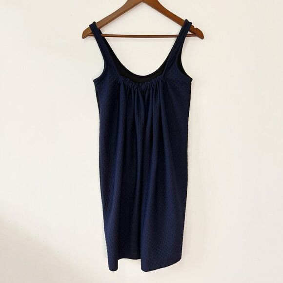Anthropologie Maeve Two Toned Sidelong Seared Dress - Picture 4 of 10